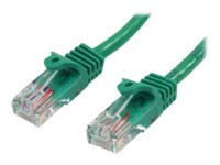 StarTech.com 1m Green Cat5e / Cat 5 Snagless Patch Cable CAT 5e Ikke afskærmet parsnoet (UTP) 1m Patchkabel Grøn