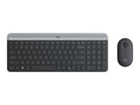 Logitech Slim Wireless Combo MK470 Sæt med mus og tastatur Trådløs Tjekkisk