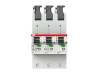 ABB S751/3-E63 Automatisk hovedafbryder Monterbar på DIN rail Grå