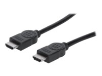 Manhattan HDMI han -> HDMI han 10 m Sort
