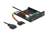 DeLOCK Lagrings bay port panel