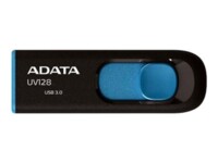 ADATA DashDrive UV128 64GB USB 3.0 USB stick Sort Blå