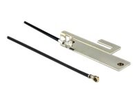 DeLOCK WLAN antenna MHF IV / HSC MXHP32 Antenne 2.5cm Sort Sølv