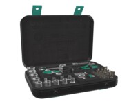 Wera Zyklop 8100 SA 2 Skraldeskruetrækker med bit og sokkelsæt 42 Dele