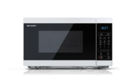 Sharp YC-MG02E-W Mikrobølgeovn med grill Hvid