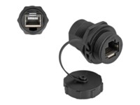 DeLOCK CAT 6a Netværkskobling Sort