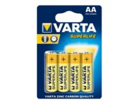 Varta Superlife AA type Standardbatterier 4
