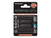 Panasonic eneloop pro AA type Batterier til generelt brug (genopladelige) 2500mAh 2