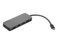 Lenovo USB-C to 4 Port USB-A Hub Grå