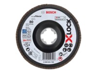 Bosch Best for Metal X571 Flapdisk Vinkelsliber X-LOCK Ø125 Diameter P80 stk