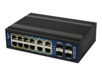 ALLNET ALL-SGI8016PM Switch 12-porte Gigabit PoE+