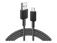 Anker 322 USB Type-C kabel 90cm Sort