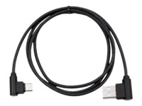 Qoltec USB Type-C kabel 1m Sort