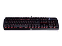 Tt eSPORTS Challenger Edge Tastatur Membran 8 farver Kabling Tysk