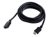 Gembird CC-HDMI4X-15 HDMI-forlængerkabel med Ethernet 4.5m Sort