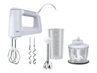 Braun MultiMix 3 HM 3137 WH Håndmixer 500W Hvid