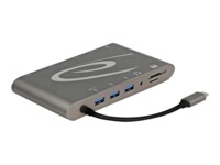 DeLOCK USB Type-C 3.1 Docking Station 4K USB-C 3.1 / Thunderbolt 3 Dockingstation