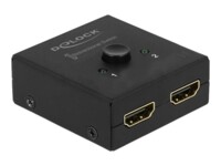 DeLock HDMI 2 - 1 bidirectional 4K 60 Hz compact Video-/audioswitch HDMI