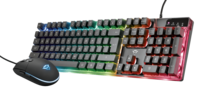 Trust GXT 838 Azor Tastatur RGB Kablet Tjekkisk, Slovakisk