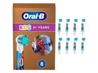 Oral-B Aufsteckbürsten Kids 3+ Spiderman 8pcs