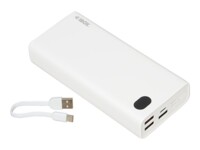 iBOX PB20 Powerbank 20000mAh Hvid