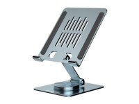 CONCEPTRONIC Tablet Halterung 360°/Faltbar Grau