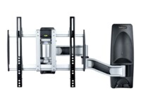 StarTech.com Articulating TV Wall Mount, VESA Wall Mount Supports 65 inch/99lb/Flat/Curved TVs, Retractable Low Profile Wall Mount TV Bracket, Adjustable Corner TV Wall Mount, Swivel/Rotation/Tilt (TV-WALL-MOUNT-65FS) Monteringssæt Kurvet/fladt panel 26'-