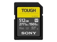 Sony SF-M Series Tough SF-M512T SDXC UHS-II Memory Card 512GB 277MB/s