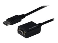 ASSMANN DisplayPort adapter 15cm Sort