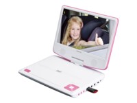 Lenco DVP-910 DVD-spiller 9' Hvid Pink