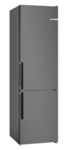 Bosch Serie | 4 KGN39VXBT Kølefryseskab Bund-fryser Sort inox