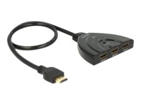 DeLock HDMI UHD 3 x HDMI in > 1 x HDMI out 4K Video-/audioswitch HDMI