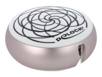 Delock Lightning-kabel 92cm Pink Hvid