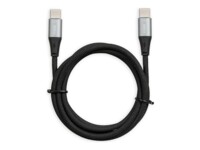 iBOX USB 2.0 USB Type-C kabel 1m Sort