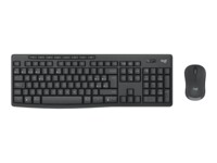 Logitech MK370 Combo for Business Sæt med mus og tastatur Membran/pressestempel Trådløs US International