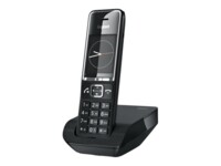 Gigaset 550 Comfort Trådløs telefon Ingen nummervisning Sort