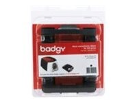 Badgy Kassette til print-bånd 500 kort Sort / monokrom CBGR0500K
