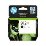HP 912XL Sort 825 sider Blæk 3YL84AE