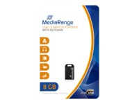 MediaRange Nano 8GB USB 2.0 USB stick Sort