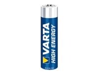 Varta High Energy AAA type Standardbatterier 12