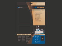 HERMA Special Flaskemærkater 90 x 120 mm 40etikette(r) 8882