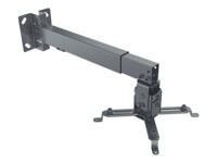 Manhattan Projector Universal Ceiling or Wall Mount (height: 43-65cm), Max 20kg, Black, Box 65cm Monteringspakke 20kg Projektor