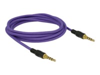 Delock Audiokabel 2m Lilla