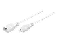 goobay Strømkabel 50cm Hvid