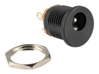 Delock Strøm-konnektor Sort