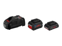 Bosch ProCORE18V 4.0Ah + ProCORE18V 5.5Ah + GAL 1880 CV Professional Batteri Li-ion