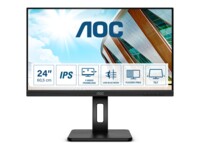 AOC Q24P2Q 23.8' IPS 2560 x 1440 (2K) VGA (HD-15) HDMI DisplayPort 75Hz