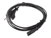 Lanberg Strømkabel 3m Sort