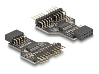 Delock USB-adapter Sort Sølv