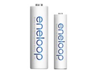 Panasonic eneloop AA/AAA Batterier til generelt brug (genopladelige) 8